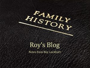 Roy Lockhart’s Personal Blog